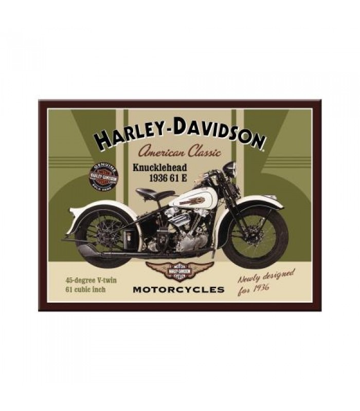 Магнит Nostalgic-Art "Harley-Davidson Knucklehead" (14224)
